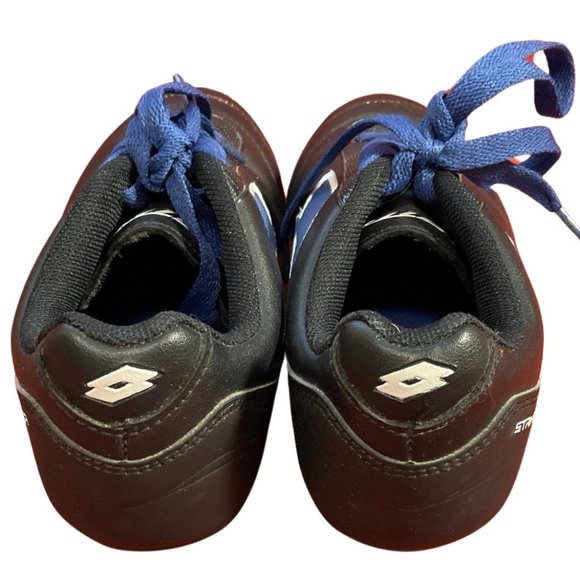 Black/ Blue Soccer Cleats - Picture 3 of 4